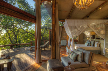 Luxury Safari Tent, Camp Okavango, Botswana