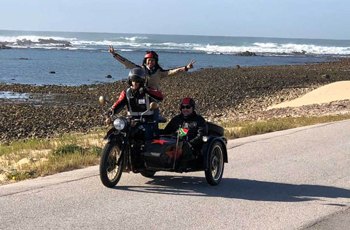Side Car Adventure on your honeymoon