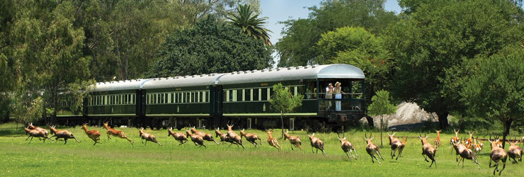 Journeys are the itineraries Rovos Rail offers
