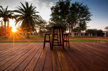 Sunset at Kalahari Anib Lodge, Namibia
