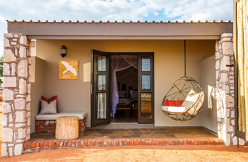 The accommodation at Kalahari Anib Lodge