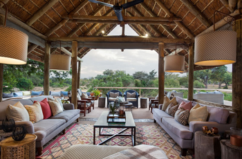 Thornybush Game Lodge - Main area