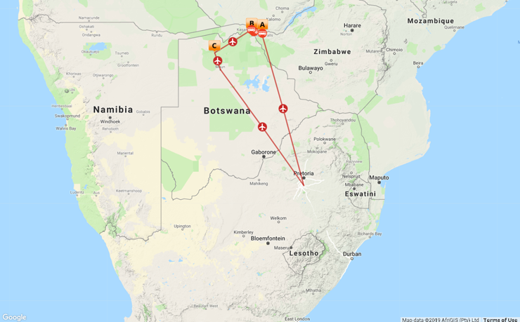 6 Night Victoria Falls & Chobe Safari