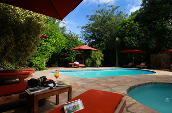Pool area, Mara Leisure Camp