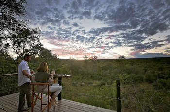 Viewing Deck, Masuwe Lodge, Victoria Falls
