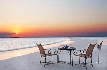 Exqhuisite beach dinners, Medjumbe Island