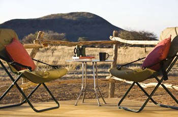 Accommodation at Okonjima Plains Camp
