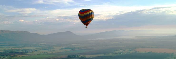 Hot Air Balloon, Magaliesberg Mountains, near Johannesburg