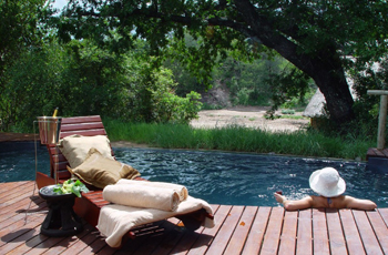 Swimming Pool at Rhino Post Safari Lodge, Kruger Park