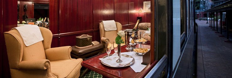 Fine cuisine is the norm on Rovos Rail