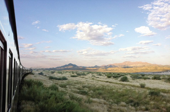 Sweeping views change all the time on Rovos Rail