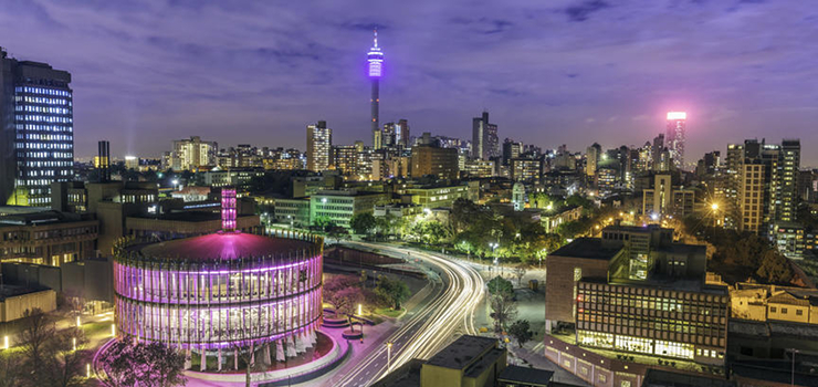 Johannesburg is South Africa's financial hub