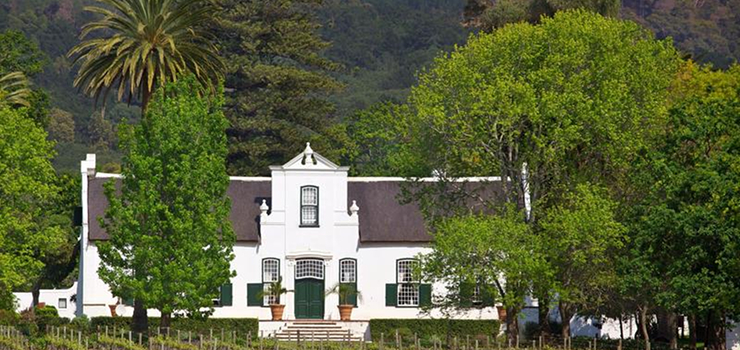 The Cape Dutch architecture is synonymous with the Cape Winelands