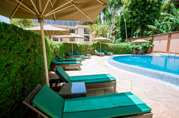 Swimming pool at SG Resort, Arusha