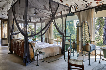 Tent Interior, Saseka Tented Camp