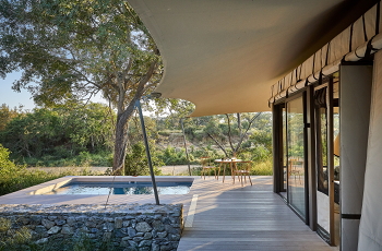 Each suite has complete privacy with a plunge pool