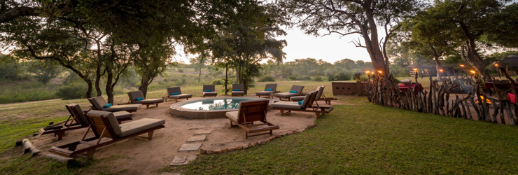 Main area of Shindzela Tented Camp