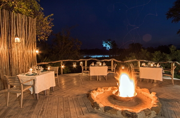 Boma dinner at Simbambili, South Africa