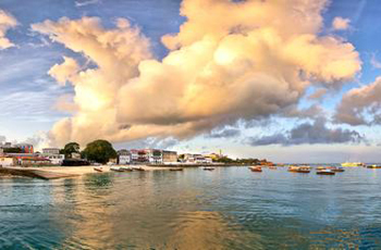 Stonetown from the sea