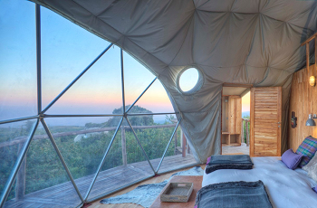 Room interior at The Highlands, near Ngorongoro Crater, Tanzania