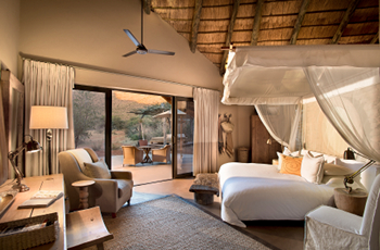 Luxury accommodation at The Motse, Tswalu Kalahari