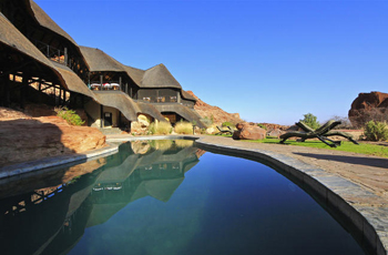 Swimming Pool at Twyfelfontein Country Lodge