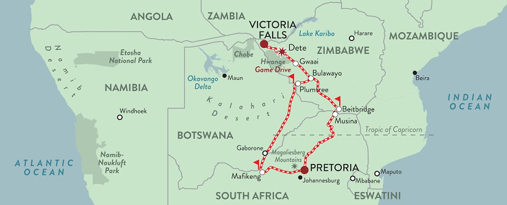 The Victoria Falls Journey, Rovos Rail