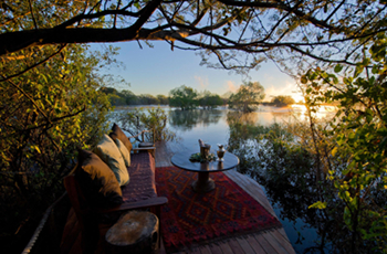 Sindabezi Island Camp, near Livingstone, Zambia