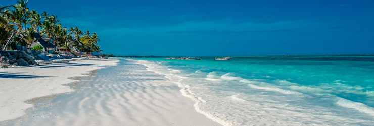 One of Zanzibar's magical beaches