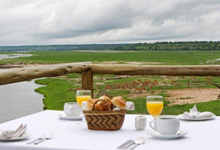 Breakfast at Chobe Game Lodge Breakfast at Chobe Game Lodge