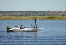 Fishing a Chobe Safari Lodge