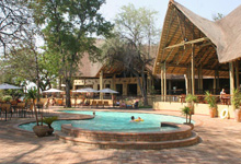 Main area, Chobe Safari Lodge