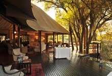 Hamiltons Tented Camp Main Area, Kruger National Park