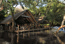 Entrance to Ichingo Chobe River Lodge Entrance to Ichingo Chobe River Lodge