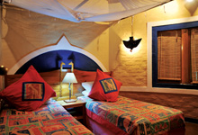 Lokuthula Lodges room interior Lokuthula Lodges room interior