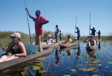 Mokoro safari Okavango Delta Mokoro safari Okavango Delta