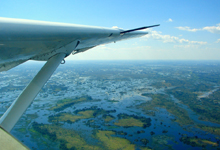 Floods in the Okavango