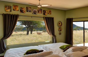 Room Interior, Okinjima Plains Camp