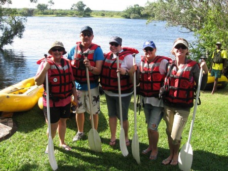 Zambezi river rafting