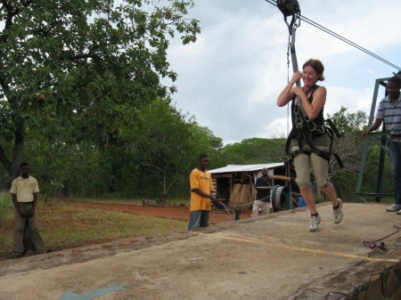 Zip Lining, Livingstone