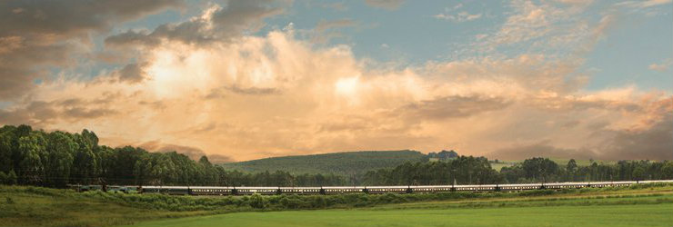 Rovos Rail in the South African country side