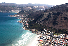 Cape Town beach near Victoria & Alfred Hotel